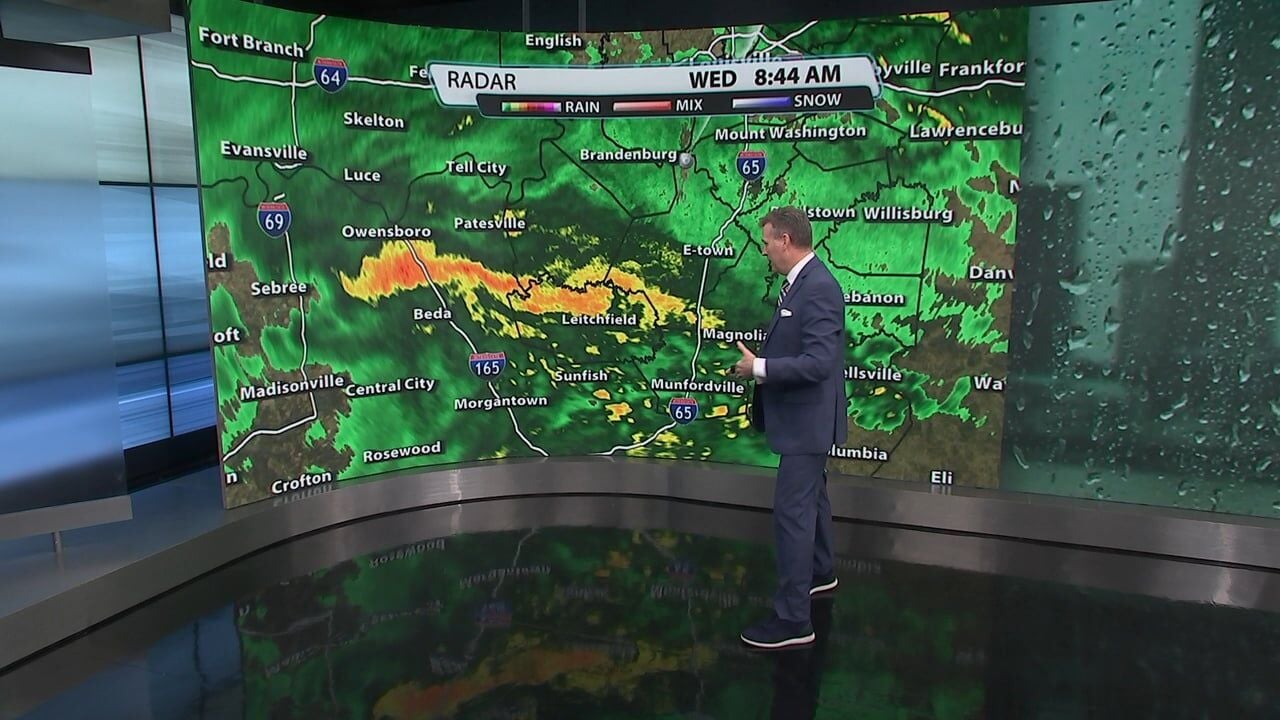 Jude Redfield's Wednesday morning forecast